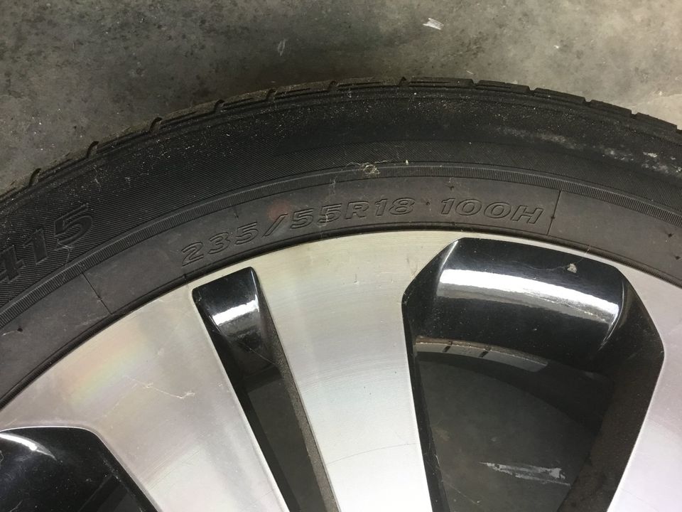 Leichtmetall- / Alufelgen für Reifen 235 / 55 R18 100H (4 Stück) in Gottmadingen