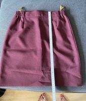 Mango High Waist Rock Minirock Bordeaux rot bordeauxrot S Berlin - Spandau Vorschau