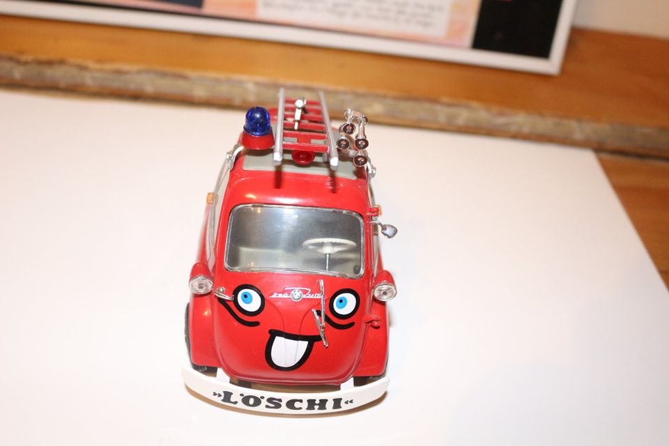 Kult + Rarität: Löschi - Das kleinste Feuerwehrauto der Welt in Barum b Bad Bevensen