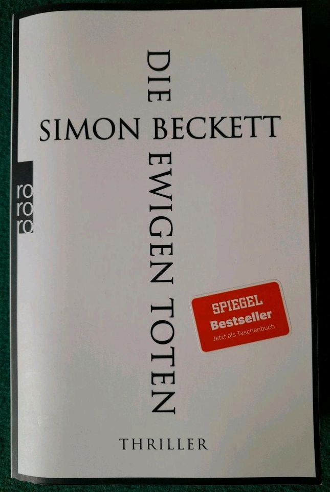 Simon Beckett: Die ewigen Toten, Leichenblässe in Bebra