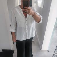 Zara leinen Bluse Hemd ungetragen mit Etikette gr.XXL Bayern - Karlshuld Vorschau