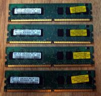 +++ Arbeitsspeicher RAM 4x 512MB (2GB) DDR2 PC667 +++ Nordrhein-Westfalen - Schmallenberg Vorschau