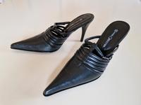 Pumps Slipper High Heel Damen schwarz Größe 36 Sachsen - Niederwiesa Vorschau