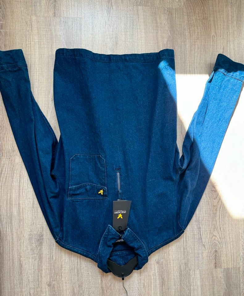 Stylisches Jeanshemd Jeans Hemd  Jacke Zip von Lyle&Scott neu in Herford