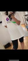 Nike oversized Shirt M weiß Vintage Damen Sport Fit Hessen - Wiesbaden Vorschau
