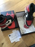 Jordan 1 Retro high OG bred Toe classic us9 Style Bayern - Aschaffenburg Vorschau