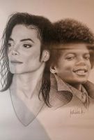 Michael Jackson Bild Jung/Alt Printdruck 42,5 x 30cm Hessen - Wiesbaden Vorschau