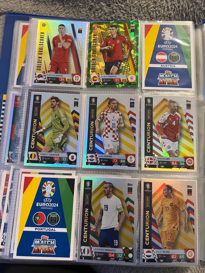 Match attax Euro 2024 in Erkelenz