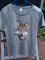 T-Shirt grau Wolf Gr. M Brandenburg - Kleinmachnow Vorschau