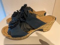 Schlussverkauf Sandale Pantolette Gr 40 blau Berlin - Marienfelde Vorschau