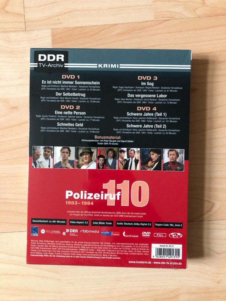 Polizeiruf 110 - Box 11 - DDR-TV Archiv - DVD NEU - P110 in Brandenburg -  Potsdam | Filme & DVDs gebraucht kaufen | eBay Kleinanzeigen ist jetzt  Kleinanzeigen