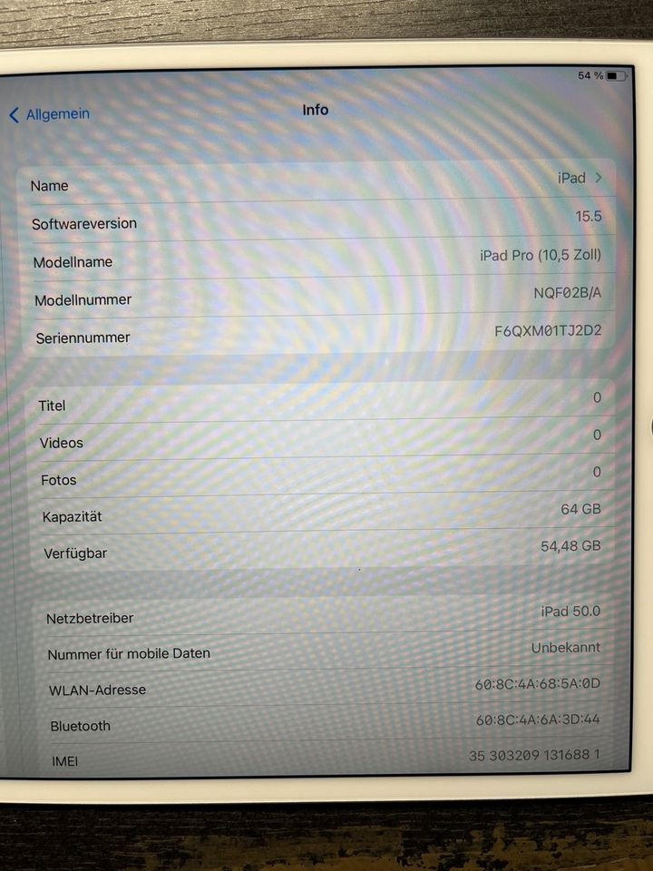 I Pad pro 64 GB in Bad Gandersheim