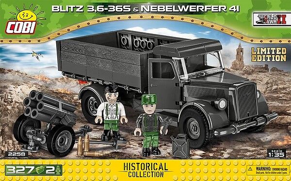 Cobi 2258 Blitz 3,6-36S - Nebelwerfer 41 - Limitierte Auflage in Hamburg