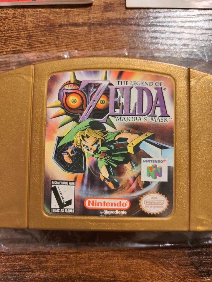 Zelda Majora's Mask Big Box Nintendo 64 N64 in Hamburg