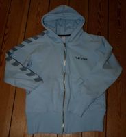 hummel Damen Sweatshirt Jacke hellblau Gr.S kaum getragen Schleswig-Holstein - Lübeck Vorschau