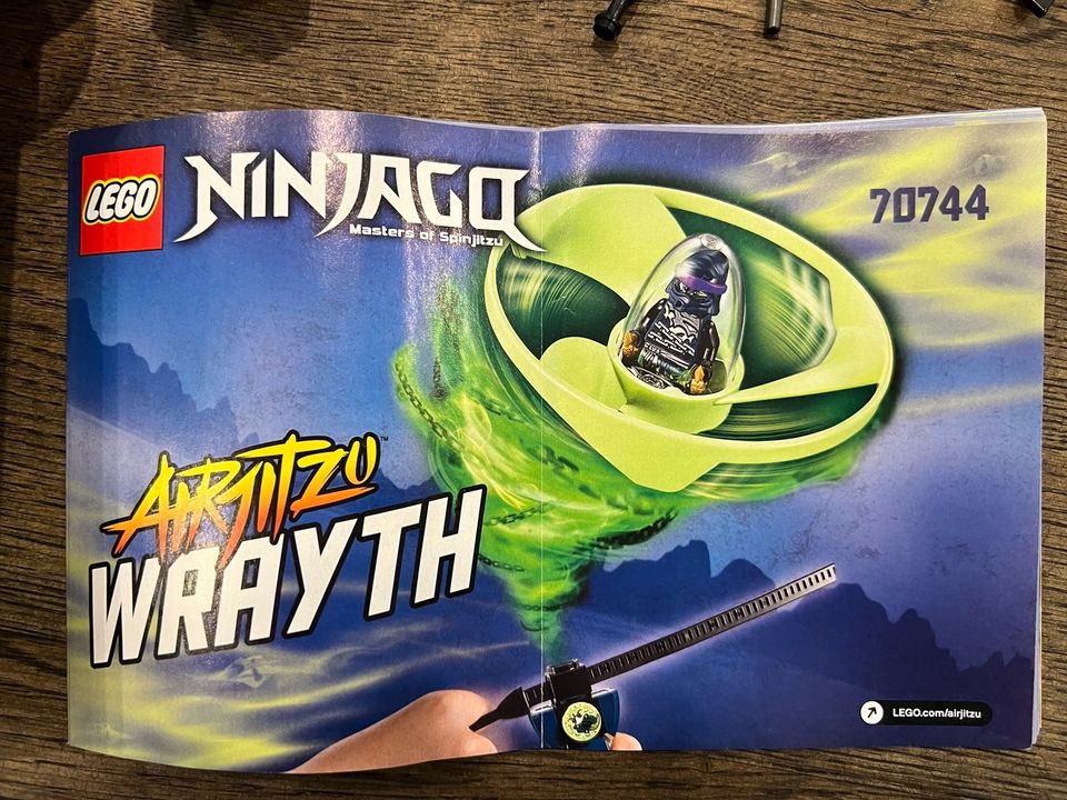 Lego Ninjago 70744 Airjitzu Wrayth Flyer, vollständig, Anleitung in Schöneck