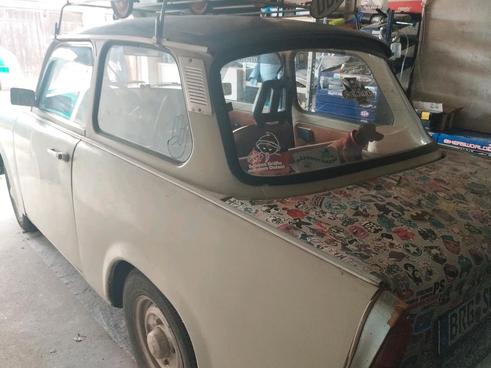 Trabant 601 Limo mit TÜV fahrbereit Bj 1989 Papyrusweiß in Burg