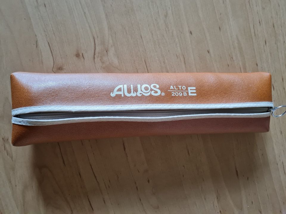 Aulos Alto 209 B Altflöte,schwarz,Etui,TOP !!! in Neuwied