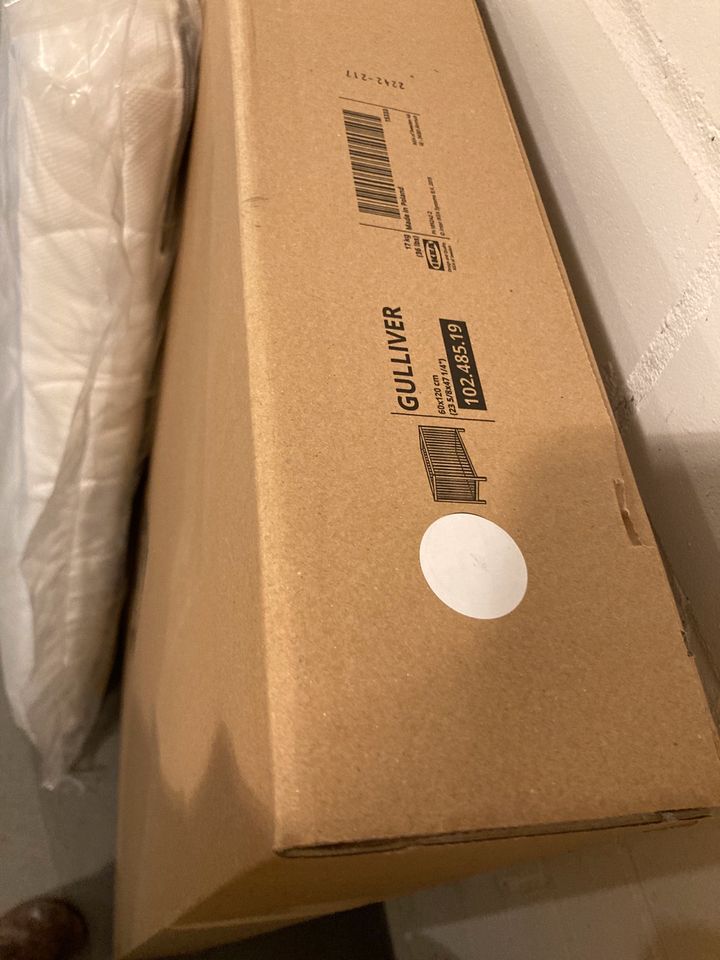 Neues Original verpacktes Babybett Gulliver in weiß von Ikea in Wuppertal
