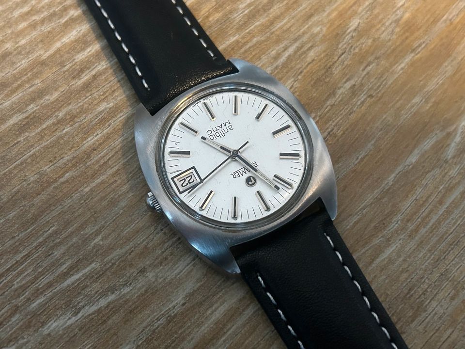 Roamer Anfibio Matic Vintage Herrenuhr 70er in Krefeld