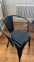 4 x Stühle mit Armlehnen LIX Vintage Schwarz + Sitz Polster Berlin - Neukölln Vorschau