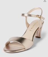 Offene Schuhe (goldfarbene)  zum Abendkleid Nordrhein-Westfalen - Bocholt Vorschau