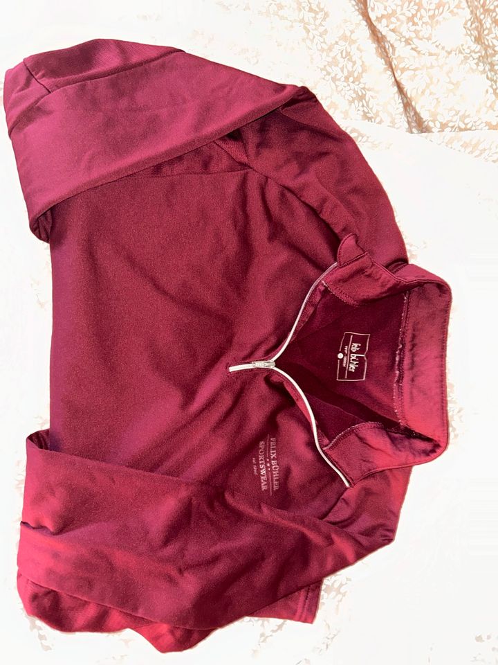 Langarmshirt FelixBühler rot, Gr. M in Mohlsdorf