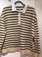 Damen Sweatshirt,Gr. L , Tommy Hilfiger, beige gestreift Niedersachsen - Garbsen Vorschau