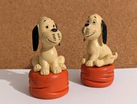 2x Werbefiguren Loriot Wum Hund Deko alt Vintage Sorgenkind Eimsbüttel - Hamburg Niendorf Vorschau