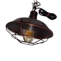 A28 Retro Pendelleuchte Ø26cm Hängelampe Industrial Bronze Look Hamburg-Mitte - Hamburg Billstedt   Vorschau