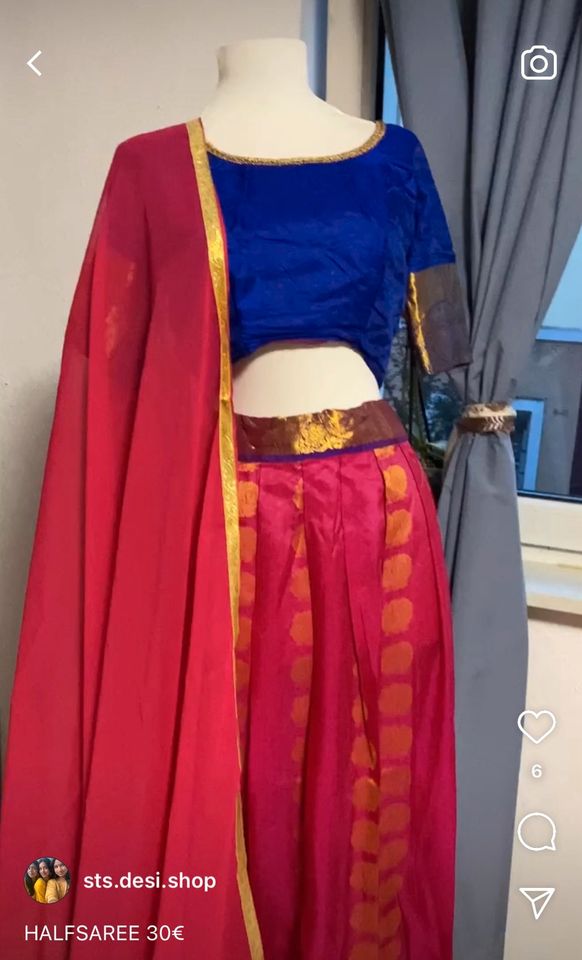 Halfsaree indisches Kleid in Essen