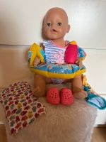 Puppe Babyborn mit Schwimmbadausstattung Bayern - Münchberg Vorschau