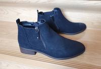 schöne Stiefelette Kurzstiefelette Gr. 39 schwarz *wie neu Sachsen - Stollberg Vorschau