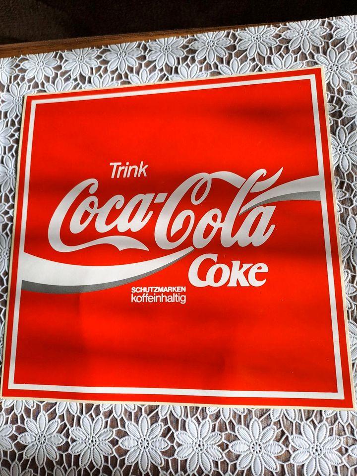 Coca Cola Aufkleber in Potsdam