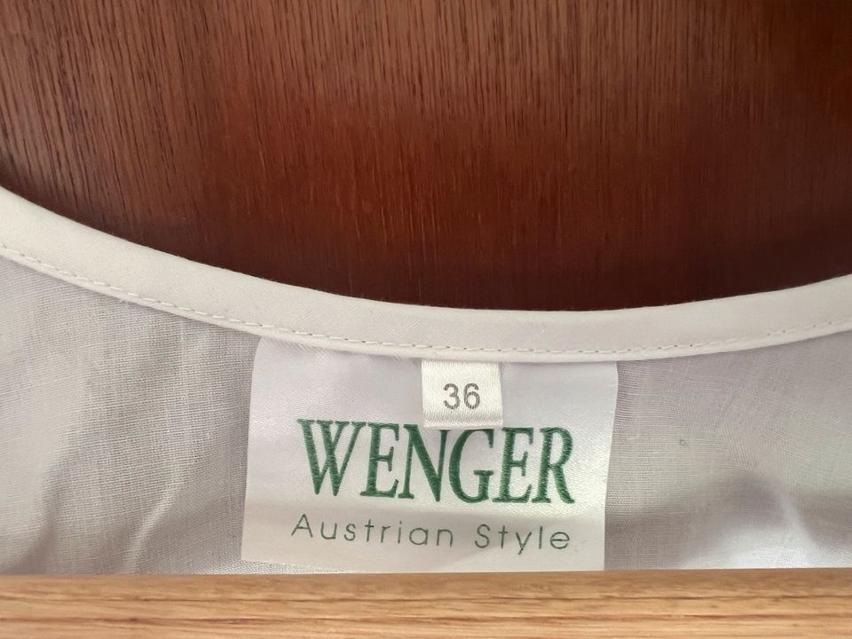 Dirndl Bluse - Wenger - Gr. 36 - wie NEU! in Landshut