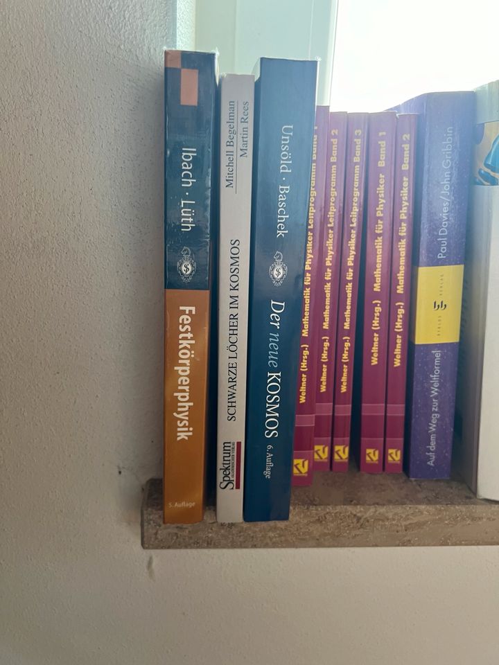 Diverse Bücher für Mathematiker und Physiker in Pförring