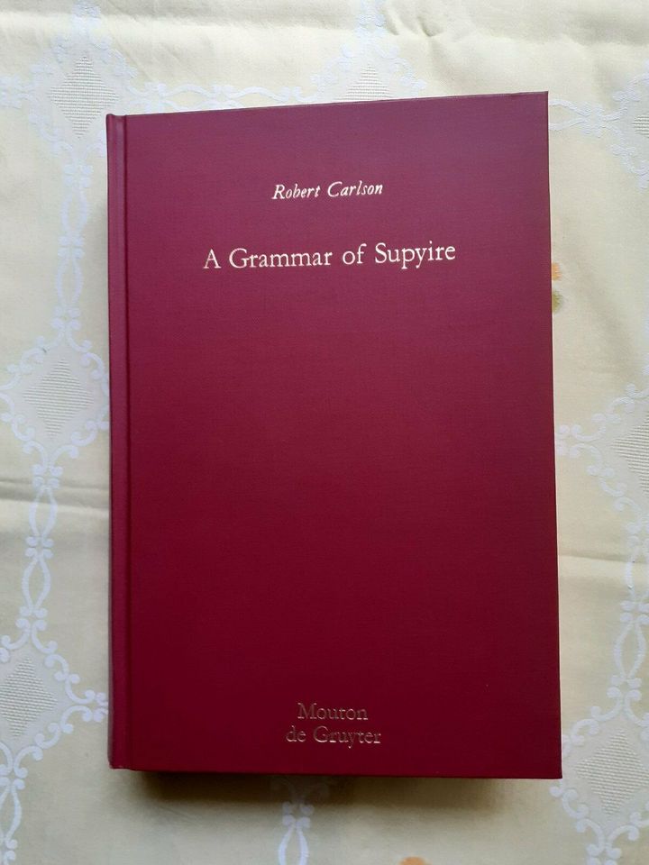 Robert Carlsons Grammatik des Supyire in Ehingen (Donau)