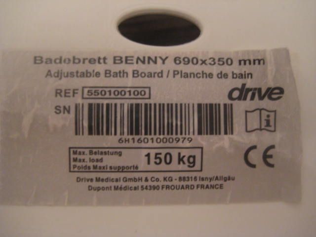 Badebrett Benny 690 x 350 mm , neuwertig in Essen-Margarethenhöhe