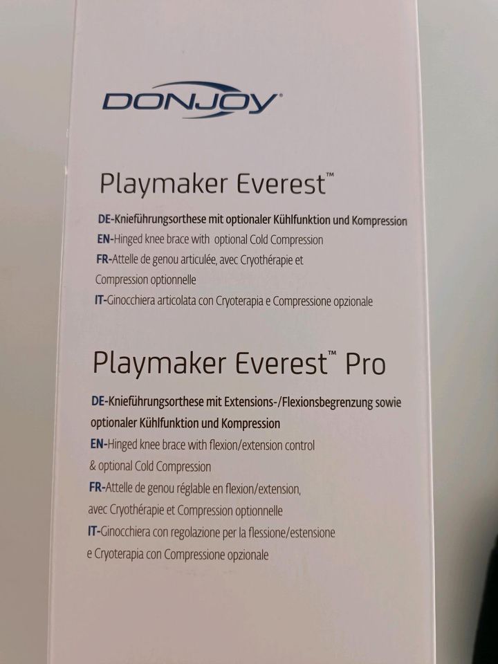 Donjoy Playmaker Everest Pro Knieführungsorthese in Königseggwald