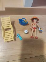 Playmobil Urlauberin mit Liegestuhl Mülheim - Köln Stammheim Vorschau