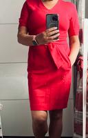 Hochwertige Kleid von Marc Cain gr.38/M Seitentaschen Gürtel wNeu Niedersachsen - Steinfeld Vorschau