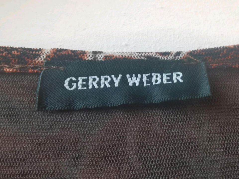 Gerry Weber T-Shirt  Bluse Neuwertig Bügelfrei (440) Größe 36 in Mönchengladbach