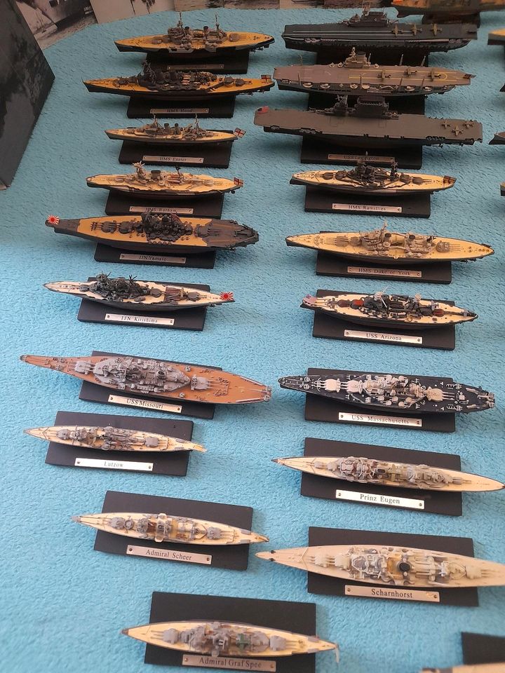 30 Kriegsschiffe WW2 2. Weltkrieg DeAgostini Sammlung & Hefte in Schenefeld