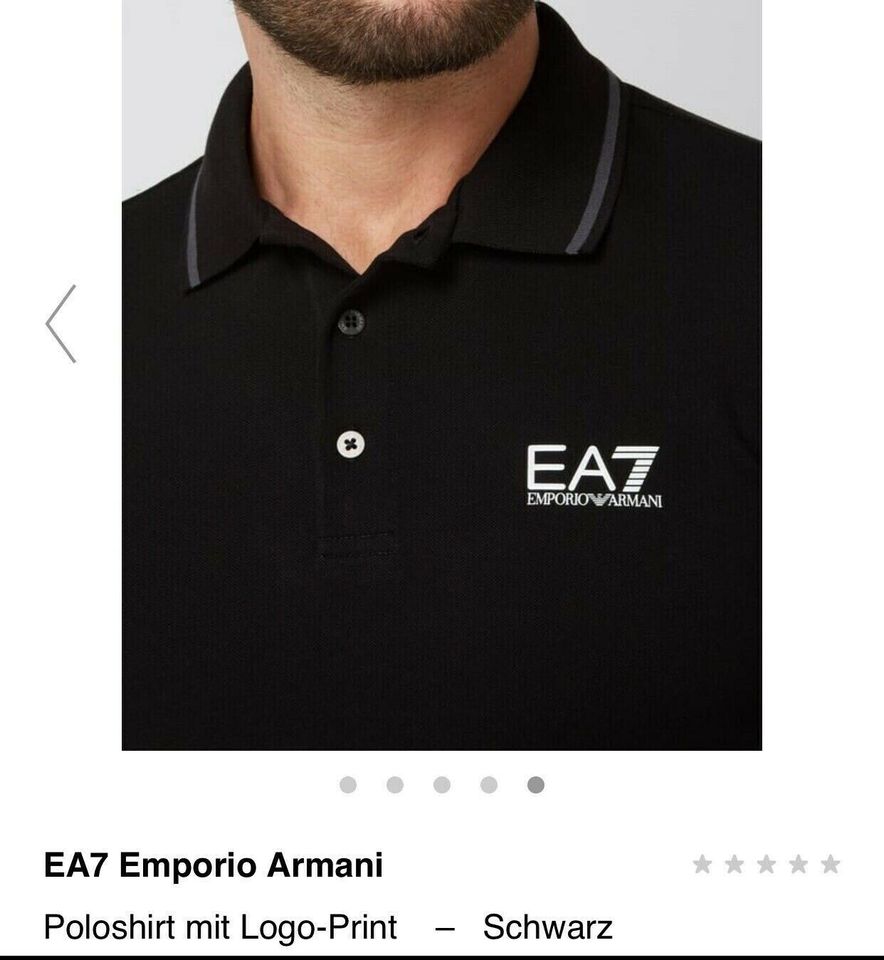 EA7 EMPORiO ARMANi POLO SHiRT MiT LOGO PRiNT NEU MiT ETiKETTEN in Troisdorf