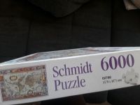 Puzzle Schmidt 6000 Teile Historische Weltkarte Nordrhein-Westfalen - Voerde (Niederrhein) Vorschau