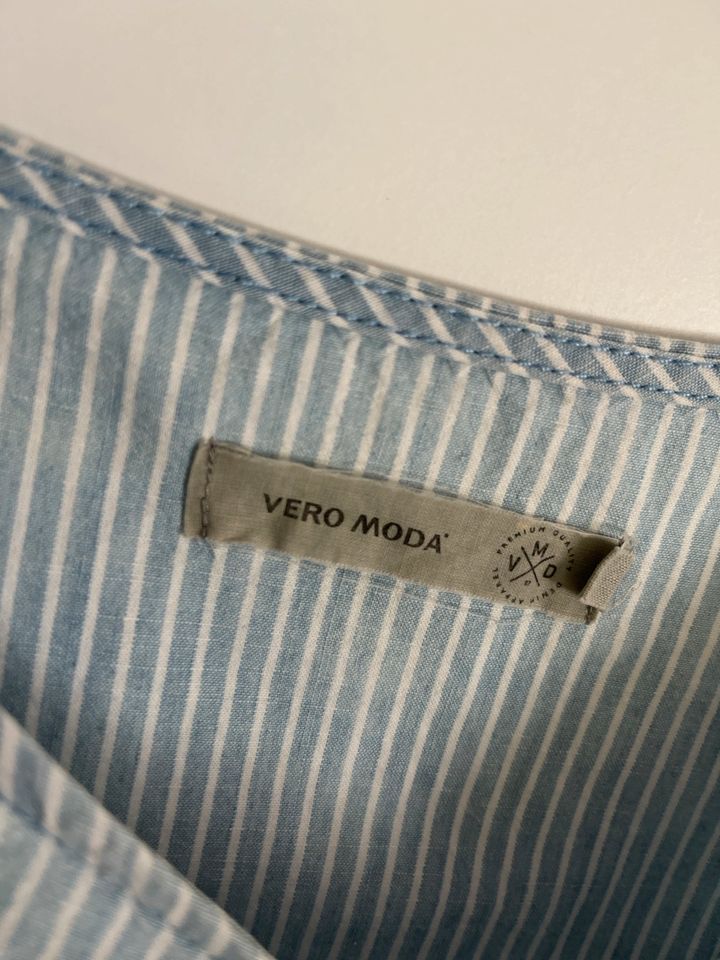 Vero Moda Bluse gestreift blau weiß Gr.S in Crimmitschau