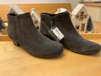 NEUE Gabor Wildleder Stiefeletten dunkelgrau Gr. 5 (38) 90€ UVP Bayern - Neufahrn Vorschau