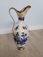 Vintage Porzellan Vase Waldershof Bavaria Echt Cobalt blaue Blume Nordrhein-Westfalen - Frechen Vorschau