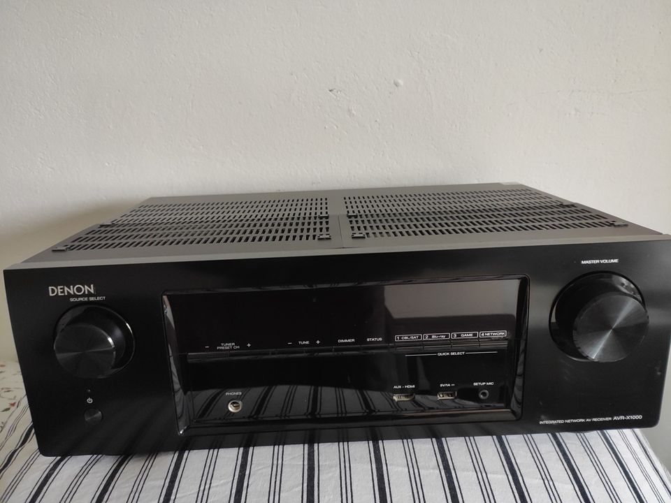 Denon AVR X 1000 5.1 AV-Receiver 4K HDMI Airplay ARC 5x145 W TOP in  Mecklenburg-Vorpommern - Wismar | Radio & Receiver gebraucht kaufen | eBay  Kleinanzeigen ist jetzt Kleinanzeigen