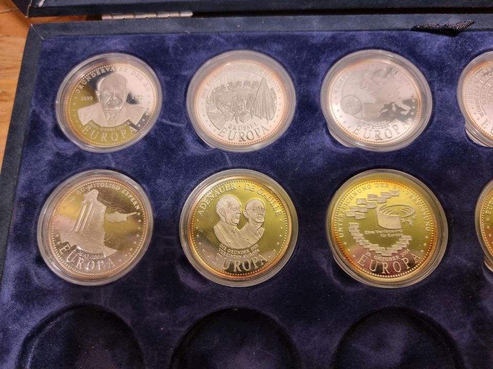 Silbermünzen 999 31 Stück Europäische Union BTN in Schlüchtern